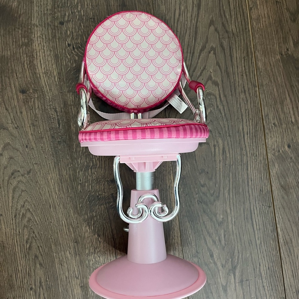 Our Generation Pink 18” Doll Salon Chair